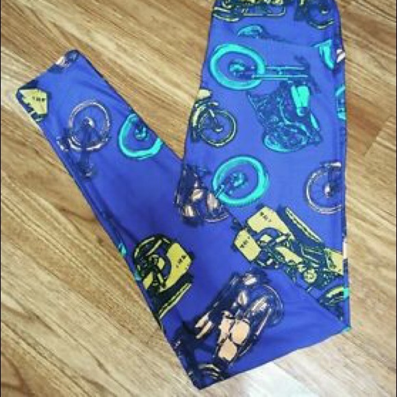 LuLaRoe OS motorcycle leggings