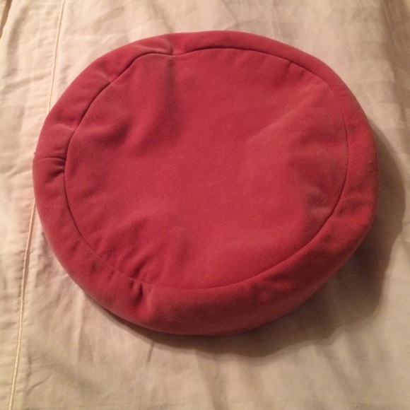 Accessories - Vintage 🌹 pink velveteen beret