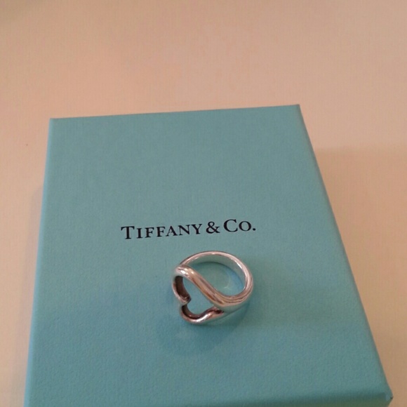 Tiffany & Co. Jewelry - Tiffany Elsa Prettir open heart ring
