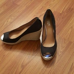 Reduced price Coach wedges