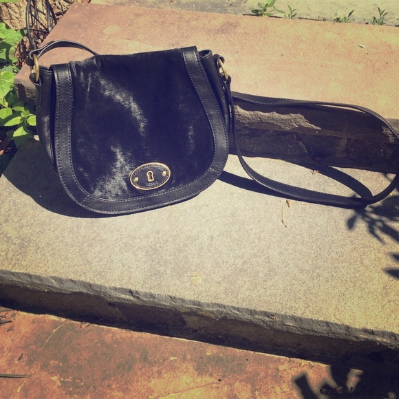 FOSSIL Cow Hide cross body