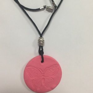 Essential oil diffuser necklace