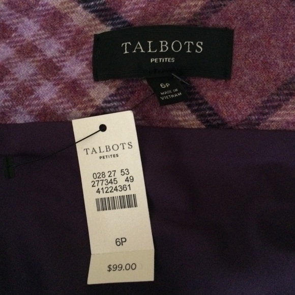 Talbots winter 2015 wool skirt