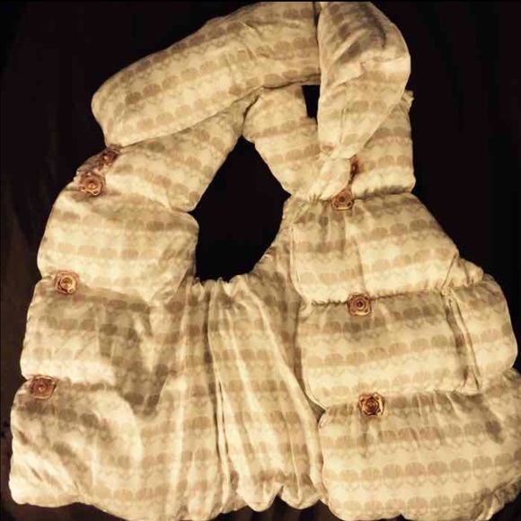 Thomas Wylde silk puffer vest medium - Picture 3 of 4