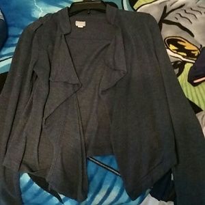 Converse blue cardigan