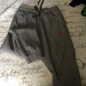 Nike men's small sweat joggers