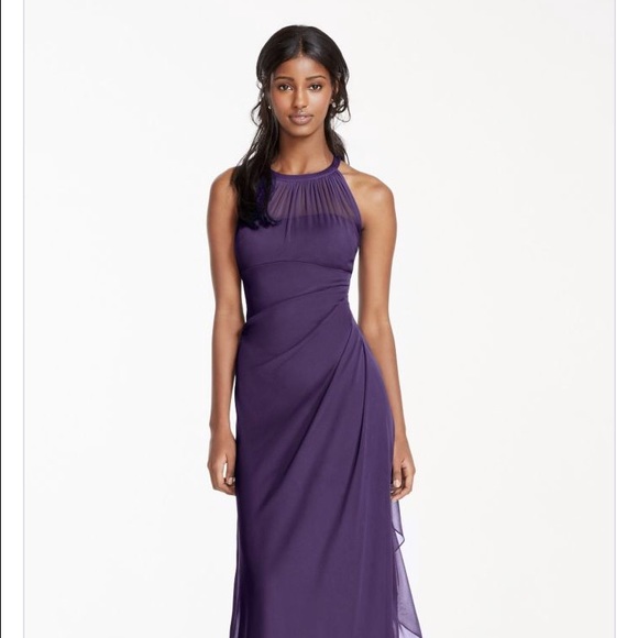 Plum Bridesmaid dress