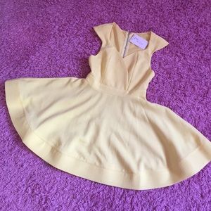 Luxxel Structured Skater Dress