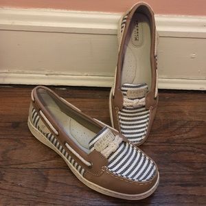 Sperry Cherubfish Marinier Stripe Boat Shoe