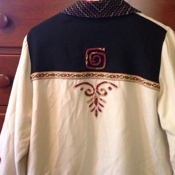 Parsley & Sage Tribal Spring Jacket - Picture 2 of 4