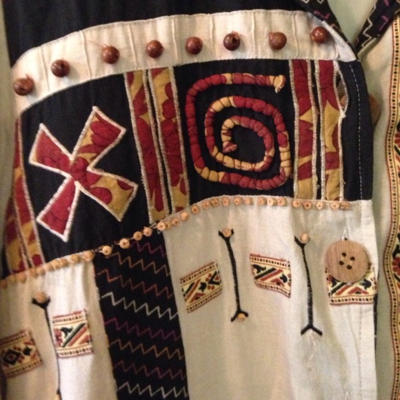 Parsley & Sage Tribal Spring Jacket - Picture 3 of 4