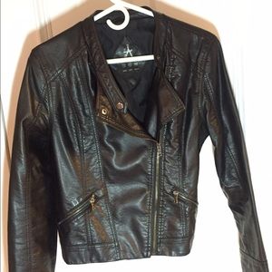 Vegan Leather Jacket