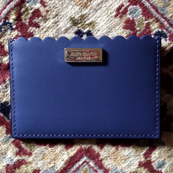 kate spade Handbags - Kate Spade royal blue cardholder/wallet NWT
