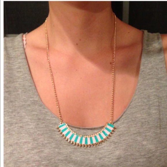 Semi Circle Pendant Necklace