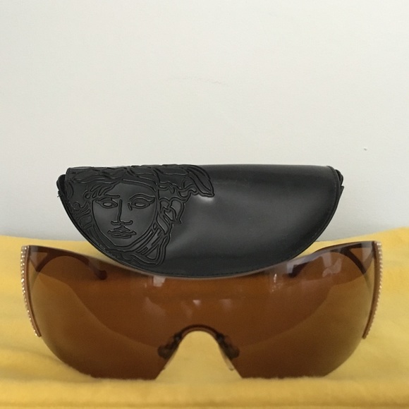 shield sunglasses versace