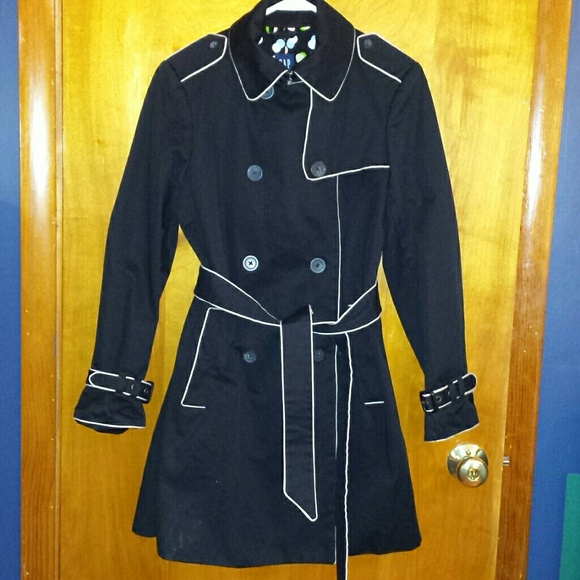 Gap Black trench coat