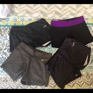 Bundle of Yoga/Hot shorts/Workout tops.