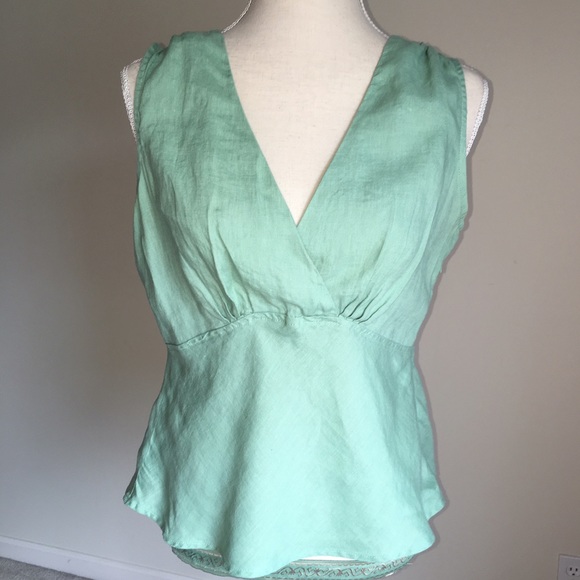Beyond Excellent Linen Blouse