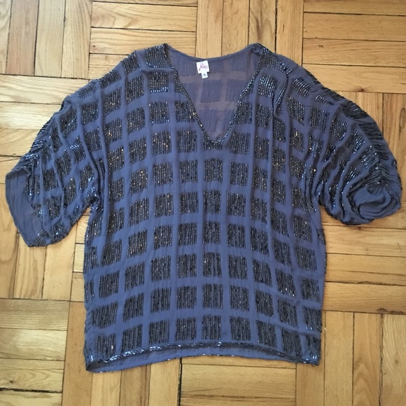 Joie Tops - Joie Beaded Top - Small