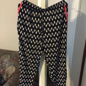 Printed palazzo pants