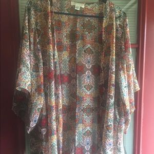 Colorful Floral Kimono 🌷🌼🌸