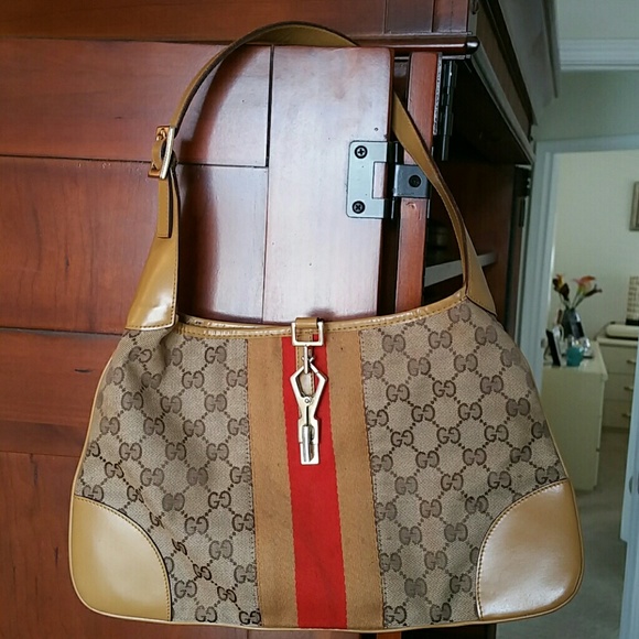 Authentic Gucci Vintage Small Hobo Handbag