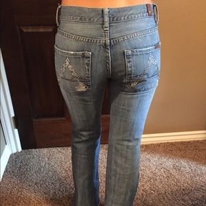 7 for all man kind jeans 28