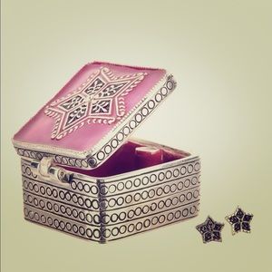 Lucky Brand Earrings and Jewelry Box