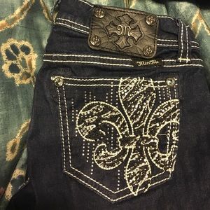 Size 26 Miss Me Easy Skinny jeans