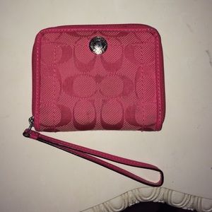 Coach wristlet
