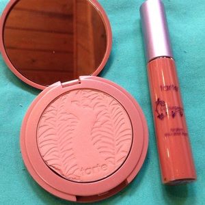 Exposed tarte lip and cheek duo