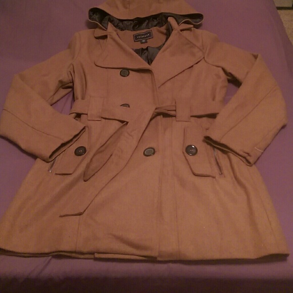 Hooded Peacoat