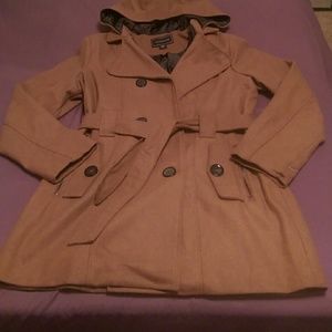 Hooded Peacoat