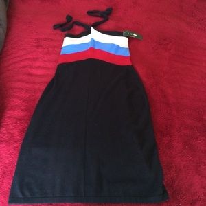 SALE ☀️ So soft Lauren knit halter dress. NWT Sz L