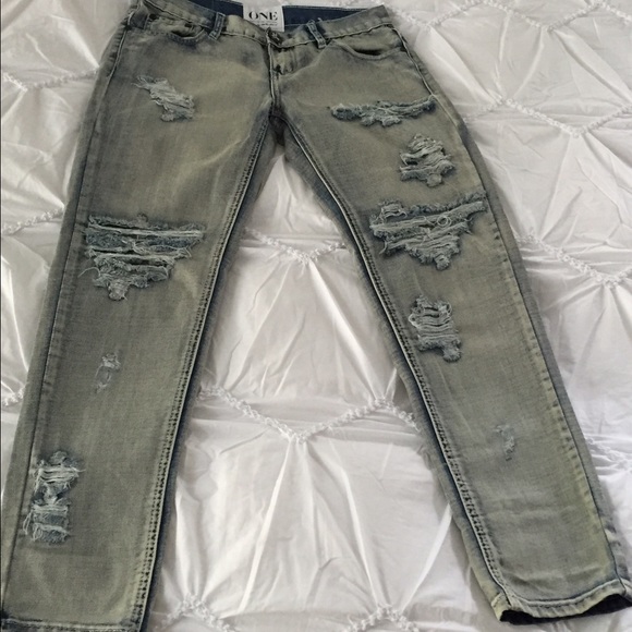 One Teaspoon Boyfriend Jeans - Picture 3 of 4