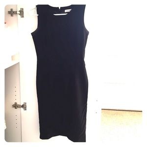 Black midi dress for office/ cocktail/ church