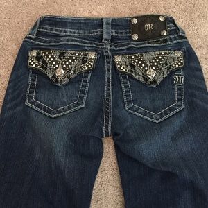 Miss Me Boot cut Blue Jeans