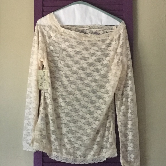 Lace Long Sleeve Shirt