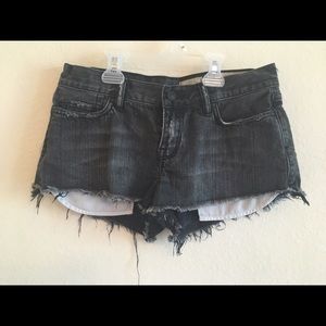 All Saints - Distressed Denim Shorts