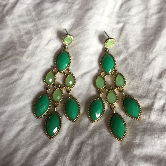Beautiful Green Earrings