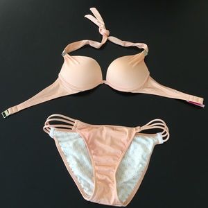 Victoria's secret bikini top and bottom