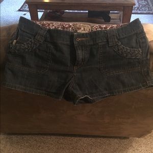 Jean shorts
