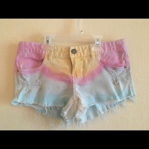Billabong Tye Dye Denim Shorts