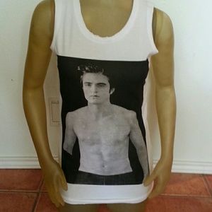 Robert Pattinson Twilight Womens Tank Top Small