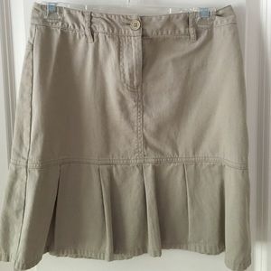 Ann Taylor Loft pleated skirt