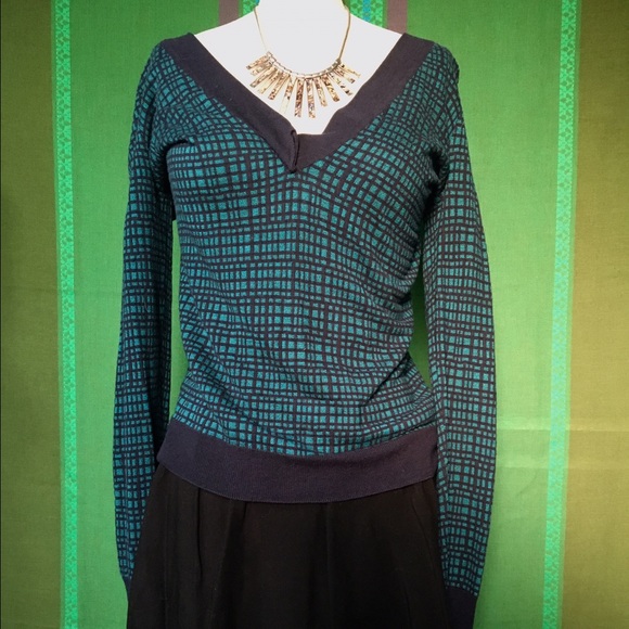 Deep V-Neck Sweater