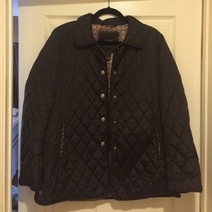 Coach Espresso Quilted Jacket