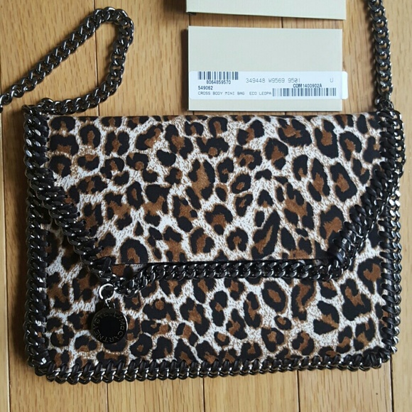 Stella McCartney Leopard Print Mini Bag - Picture 2 of 4