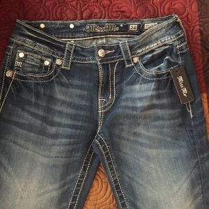 Brand New Miss Me Jeans size 28 with 34 inseam