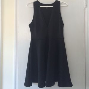 Black VNeck Dress